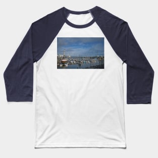 The Marina at Blyth South Harbour, Northumberland Baseball T-Shirt